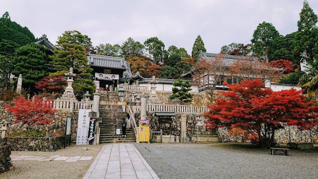 京都 柳谷観音 楊谷寺 紅葉