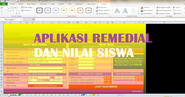 Aplikasi Remedial dan penilaian Siswa