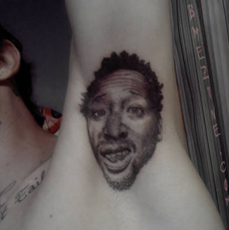 12 Most Bizarre Armpit Tattoos Around The World