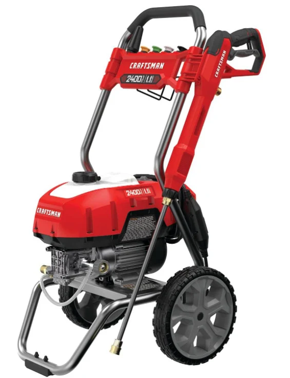 CRAFTSMAN Electric Pressure Washer, Cold Water, 2400-PSI