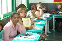  Professores tutores da rede pública fluminense reuniram-se, nesta terça-feira, 25, na Escola Municipal João Adolpho Josetti, na Posse, para participar da edição 2012 do Pró-Letramento – Mobilização pela Qualidade de Ensino