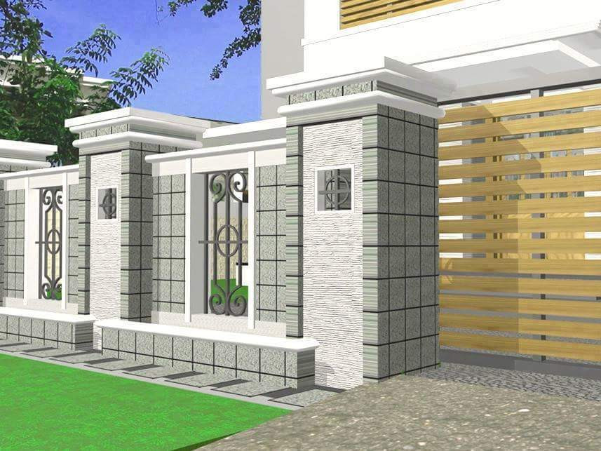 60 Desain Pagar  Rumah  Mewah  Buat Hunian Tampil Eksklusif 