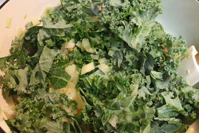 Chopped kale