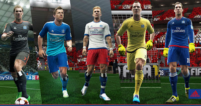 PES 2013 Hamburg SV 2015-16 Kits By Abdallah El Ghamry