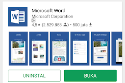 Cara mengetik WORD di HP Android dan menyimpannya