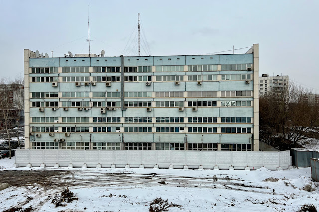 железнодорожная станция Тимирязевская, офис Телекоммуникационной компании «АСВТ» – бывший Центральный узел правительственной связи «Искра-1» / «Искра-2»