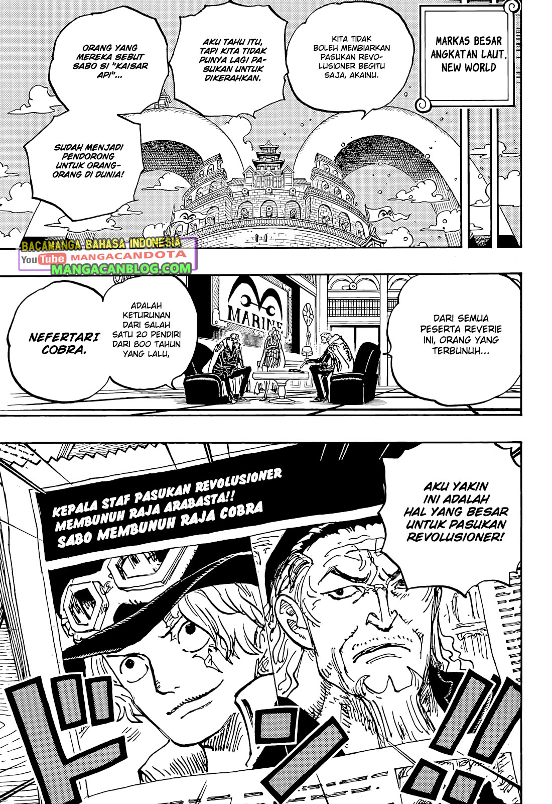 Manga One Piece Chapter 1054 Bahasa Indonesia