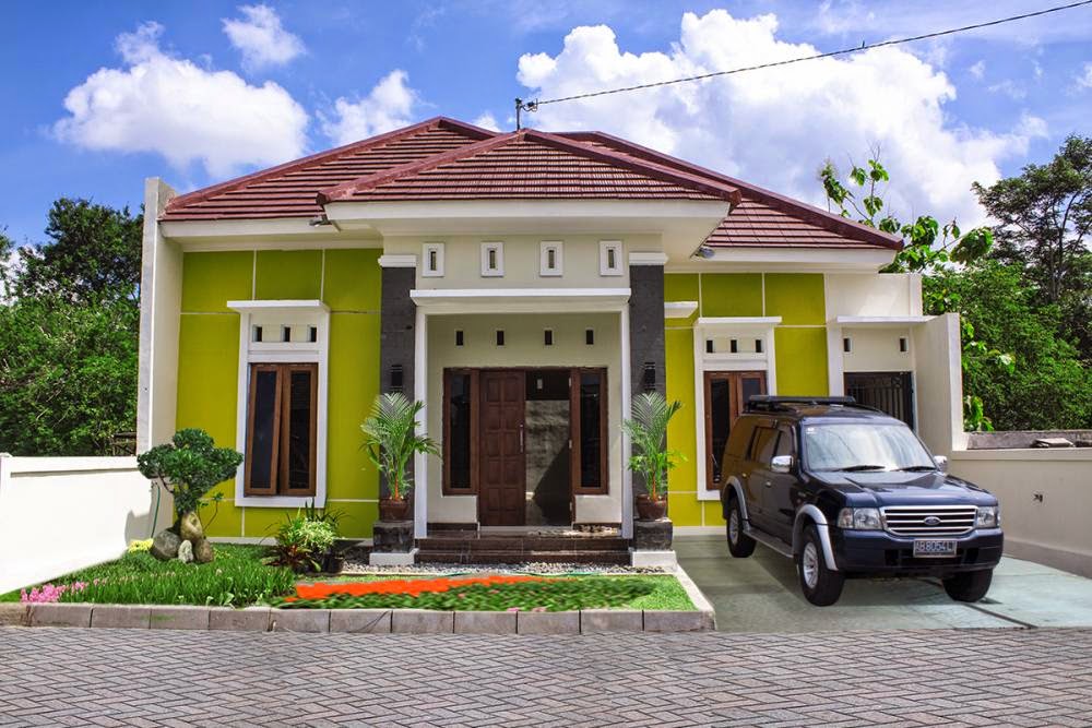 Wooow. ini Gambar Rumah Minimalis Satu Lantai Cantik 