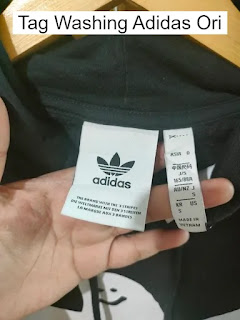 tag washing adidas ori