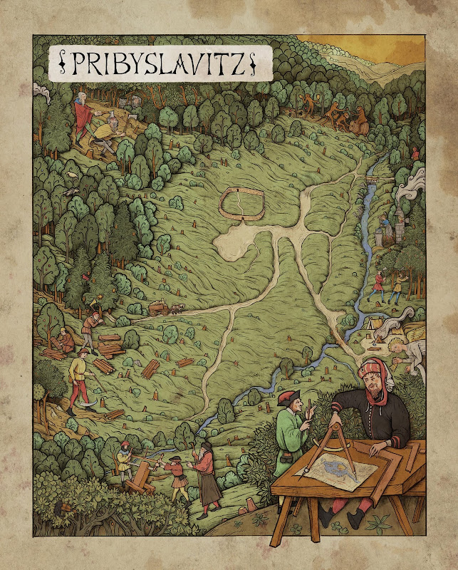 Kingdom Come: Deliverance Pribyslavitz Camp Map
