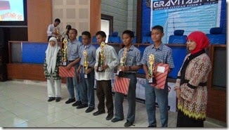 Pemenang gravitasi 2013 himafi unm