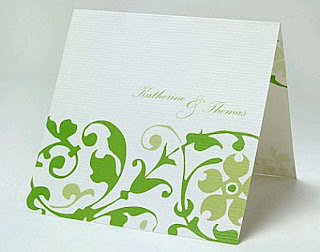 Green Wedding Invitations 