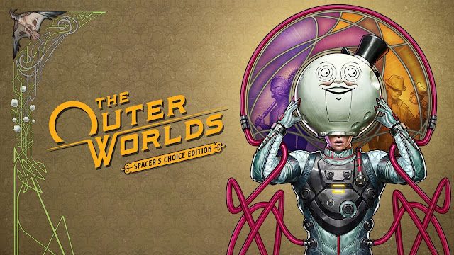 the outer worlds spacer's choice edition release date march 7, 2023 dualsense controller haptics adaptive triggers features better graphics improved performance additional animations 2019 action role-playing game obsidian entertainment private division pc epic games store playstation ps5 xbox series x/s xsx