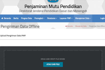 Cara kirim data offline aplikasi pmp 2018.07 