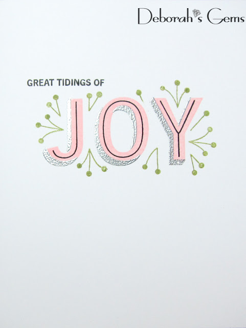 Great Tidings of Joy - photo by Deborah Frings - Deborah's Gems