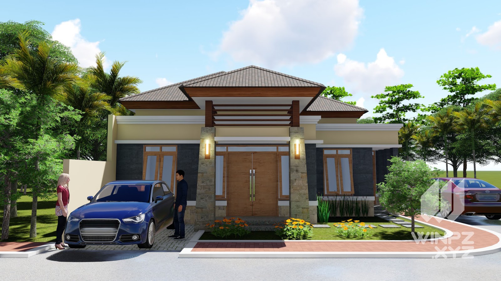 Desain Rumah Minimalis Type 120 Winpz