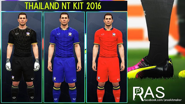 PES 2017 Malaysia, Thailand, Philipine NT 2016 Kits by Praskitmaker