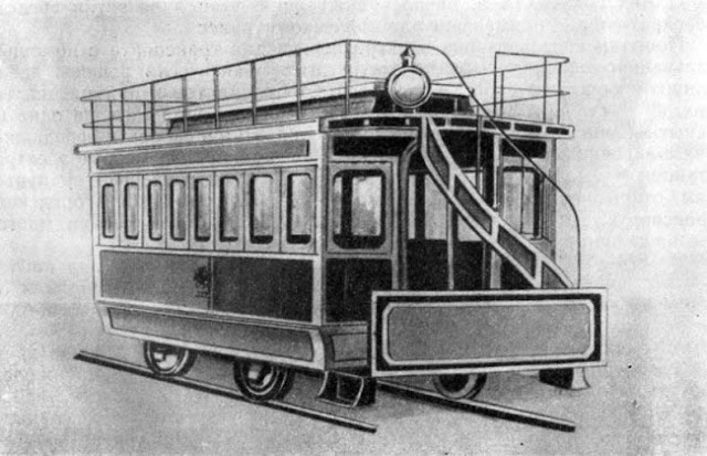 Трамвай на электротяге конструкции Пироцкого