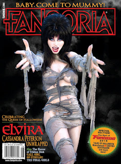 Cover of Fangoria #344 featuring Elvira