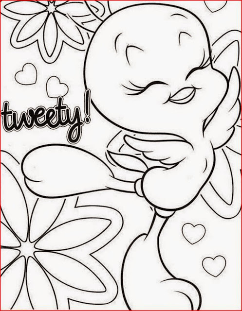 Tweety Bird coloring.filminspector.com