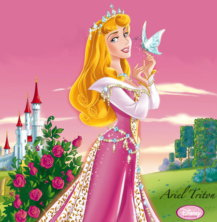  Desktop Wallpaper on Beautifull Disney Princess Aurora Wear Pink Dress Wallpaper