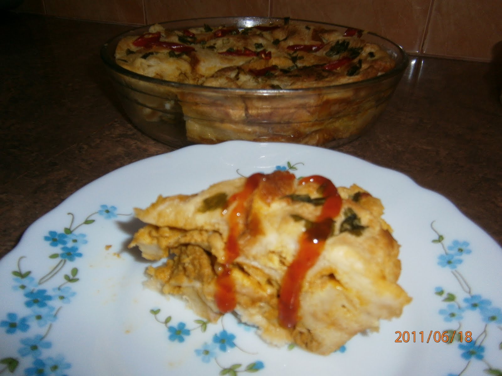 Angah Homemade: Roti Lapis Ayam
