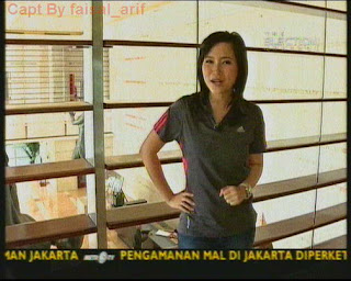 Lucia Saharui Presenter Sport Corner Metro TV Wanita ca