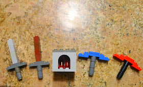 LEGO Minecraft Advent Calendar Pieces