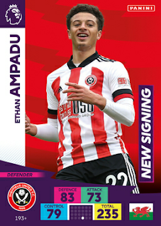 Panini Adrenalyn XL Premier League Plus 2020-2021 Sheffield United Set