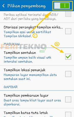 Cara Membuat Efek Sentuhan Jari di HP Android Cara Menampilkan Efek Sentuhan Jari di HP Samsung Semua Tipe Lengkap