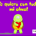 Frase de amor en imagen con tortuga