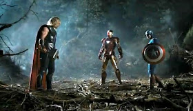 Thor, Iron Man & Captain America