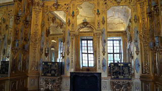 Sala do Palácio de Belvedere em Viena Áustria