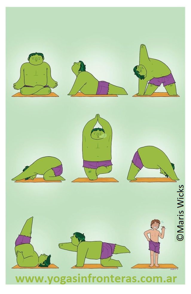 Humor: "Hulk Yoga"