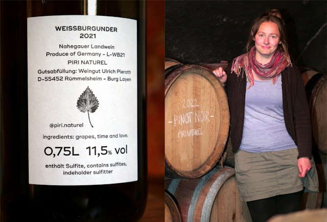 Piri Naturel Naturwein Winzerin Christine Pieroth von der Nahe