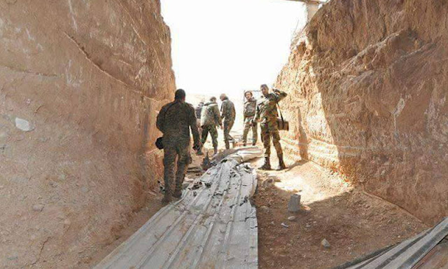 قوات الأسد تسيطر على نفق"الرحمة "  يربط الغوطة الشرقية بالقابون