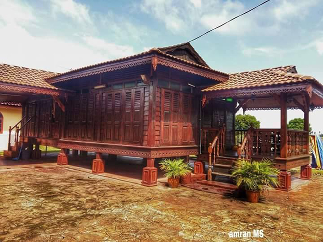 Design Rumah  Kampung  Yang Dimodenkan Blog Sihatimerahjambu