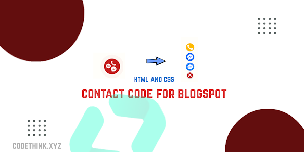 Tạo nút liên hệ cho Blogspot mà không dùng Javascript