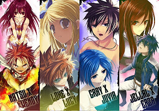 fairy tail anime wallpaper guild erza natsu gray lucy manga