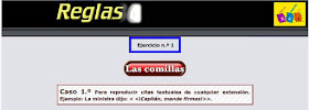 http://www.reglasdeortografia.com/comillas01.html