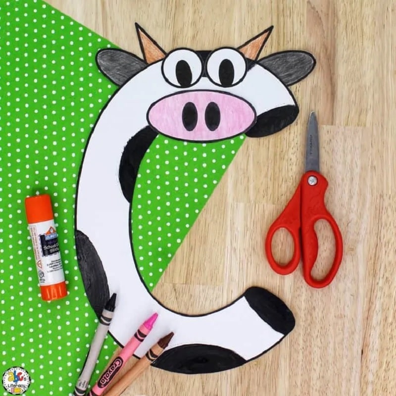 c is for cow craft