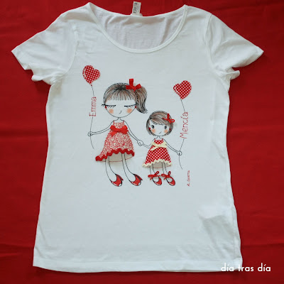 Camiseta personalizada artesana