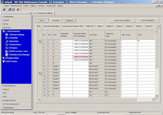 cara seting pabx panasonic kx-tde600 | jaya perkasa bali