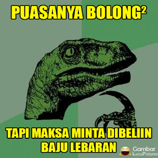 Gambar2 Lucu Meme Baju Lebaran Idul Fitri 2016 yang Gokil Abis