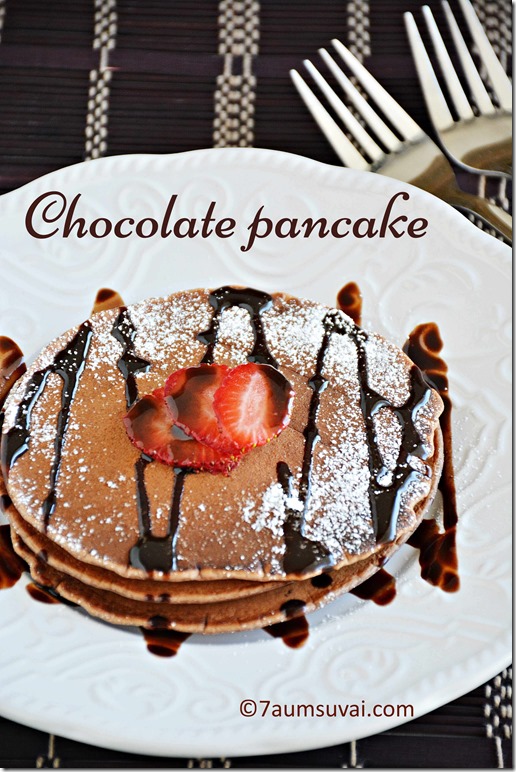 chocolate pancake 