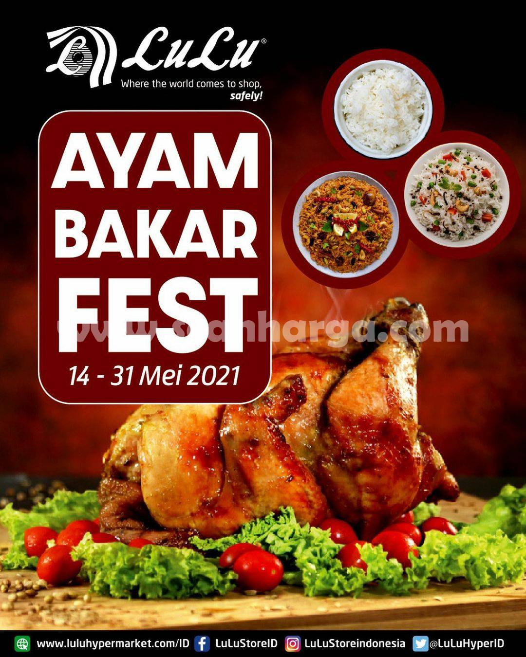 LULU Hypermarket Promo Ayam Bakar Fest 14 - 31 Mei 2022