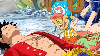 ワンピースアニメ 魚人島編 568話 チョッパー ルフィ | ONE PIECE Episode 568