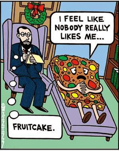 Funny Fruitcake Cartoon