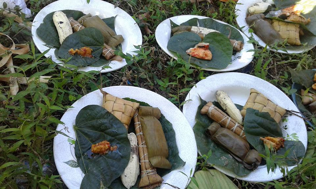 menu makanan tradisi ziarah makam tosalamaq