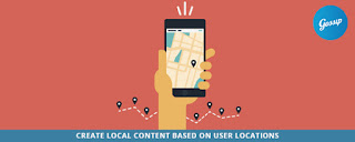 Create Local content based on user locations